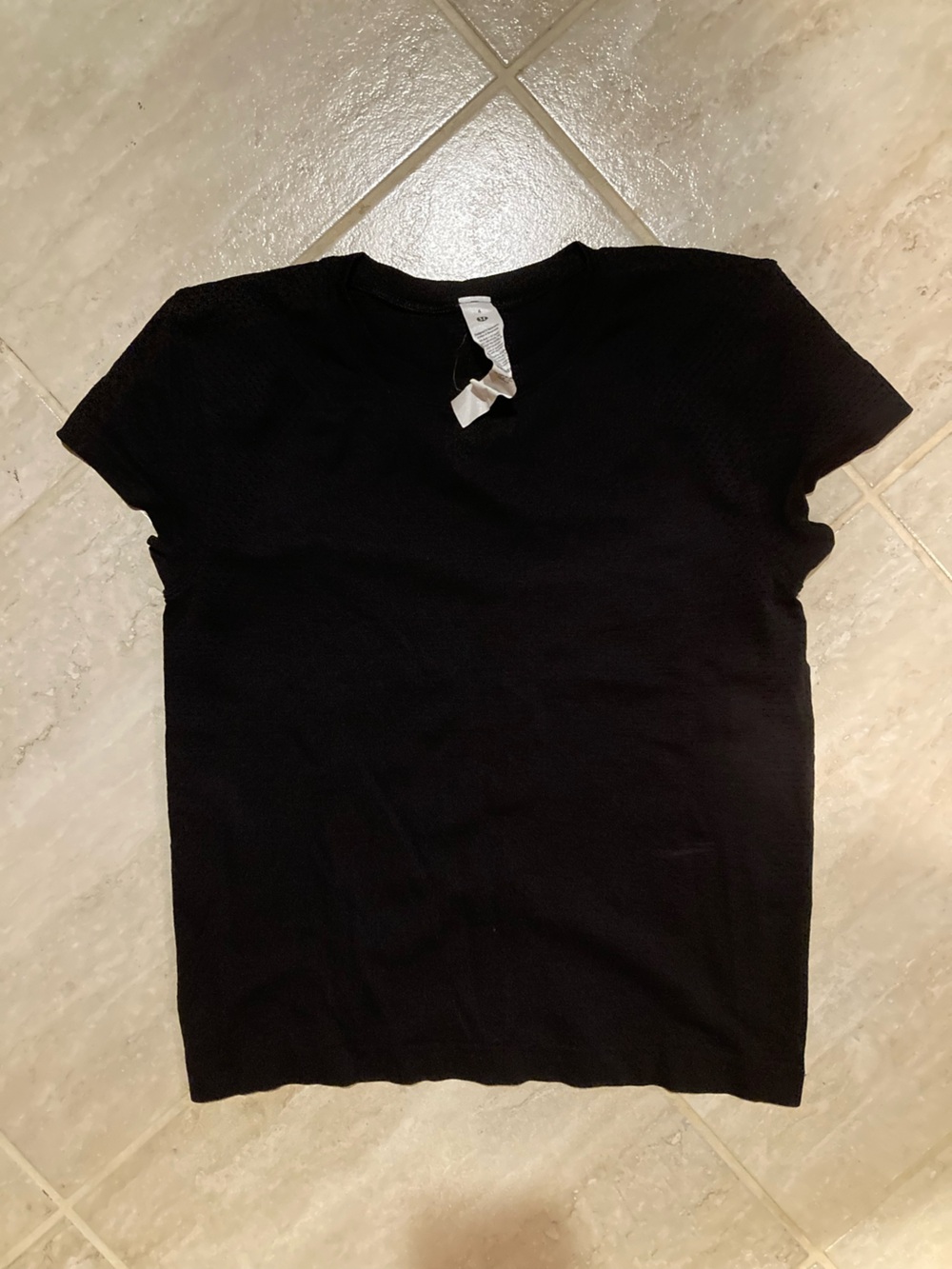 lululemon athletica Black Short Sleeve Tee